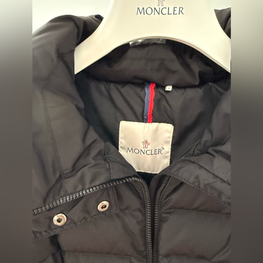 Moncler Black Puffer Jacket